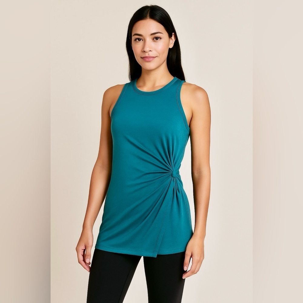 💪Athleta Radiate Twist Tank Top - Borealis Green - Size XS - Picture 9 of 10